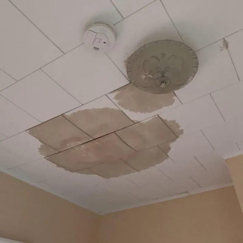 Ceiling Water Damage Repair in Coventry, RI