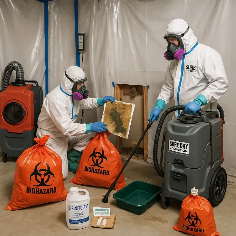 Contaminated Water Handling Protocols process in Coventry, RI