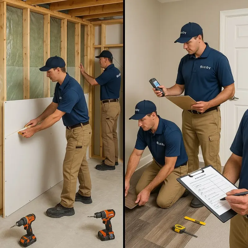 Repairs and Reconstruction process in Coventry, RI